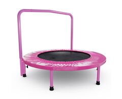 Батут с поручнем DFC JUMPFIT 36'' розовый SD1810149Z-P