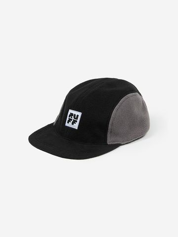 Кепка RUFF Global 5panel fleece черный/серый