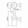 WasserKRAFT Lippe K-6599 Дозатор для жидкого мыла
