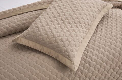 Покрывало 160х220 и наволочка 50х70 Sofi De MarkO Роксалана Мокко