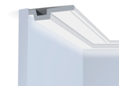 Карниз потолочный A90V1