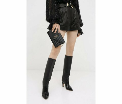 Сумка Saint Laurent Monogram Envelope черный