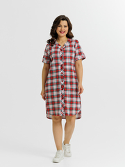 4630 Туника на пуговицах