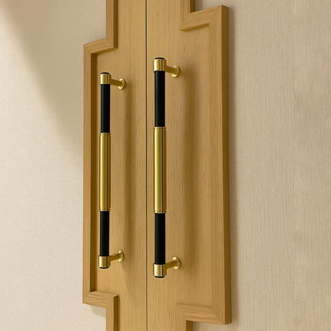 Скоба Katrin ( Matte Black and Satin Brass )