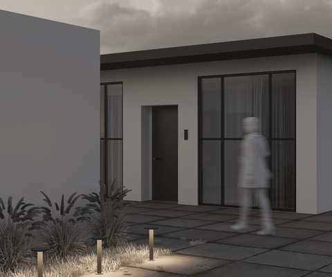 Ландшафтный светодиодный светильник Maytoni Wald O420FL-L12GF