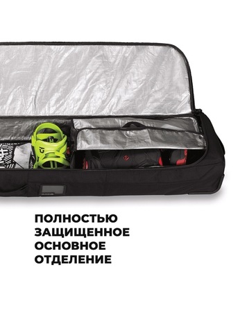 Картинка чехол для сноуборда Dakine SNB low roller snowboard bag Black Vintage Camo - 8