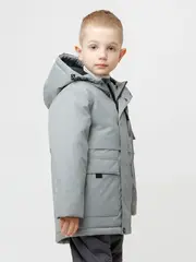 куртка  для мальчика  ВК 36105/1 ГР (104-122)