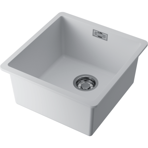 Omoikiri 4997525 Мойка Kata 40-U-WH Artgranit/белый