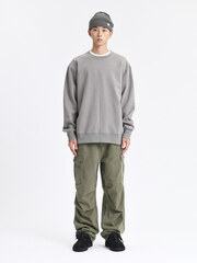 Свитшот Alpha Industries Essential Crewneck Mid Grey (Серый)