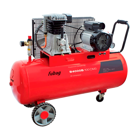 45681496 Компрессор 400л/мин, B4000B/100 СМ3, Fubag
