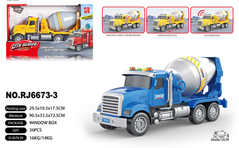 Бетономешалка малая свет+муз 30*11
