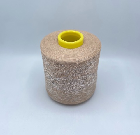 Filmar (пр.Италия),art-Bollymood 2/70 3500м/100гр, 72%Хлопок 28%металлизированное волокно, цвет-Бежевый+серебро(75/691) арт-36531