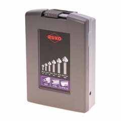 Набор зенковок 90° 6,3-20,5мм DIN335C 3z HSSE-Co5 6шт Ruko 102152ERO