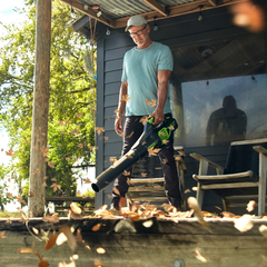 Воздуходувка Greenworks GD60ABK4 60V (209 км/ч) аккумуляторная, c АКБ 4 А/ч и ЗУ