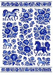 5076 Пленочный трансфер декупажная карта, формат А5, ProArt