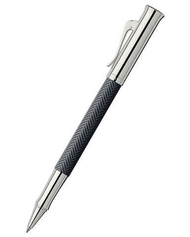 Graf von Faber-Castell Guilloche Ciselé Anthracite, F (146710)