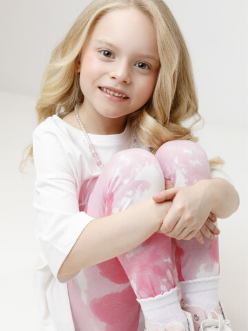 брюки  для девочки  КР 4074/молочный Н213 к675