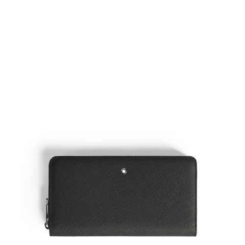 Кошелек Continental 12cc на молнии, из кожи Sartorial