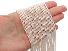 "Жемчуг круглый" 2мм, "Майорка. Имитация" (нить)