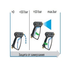Пистолет ST-2300 (M-ST313) с защитой от замерзания, M22x1.5M с вращением.