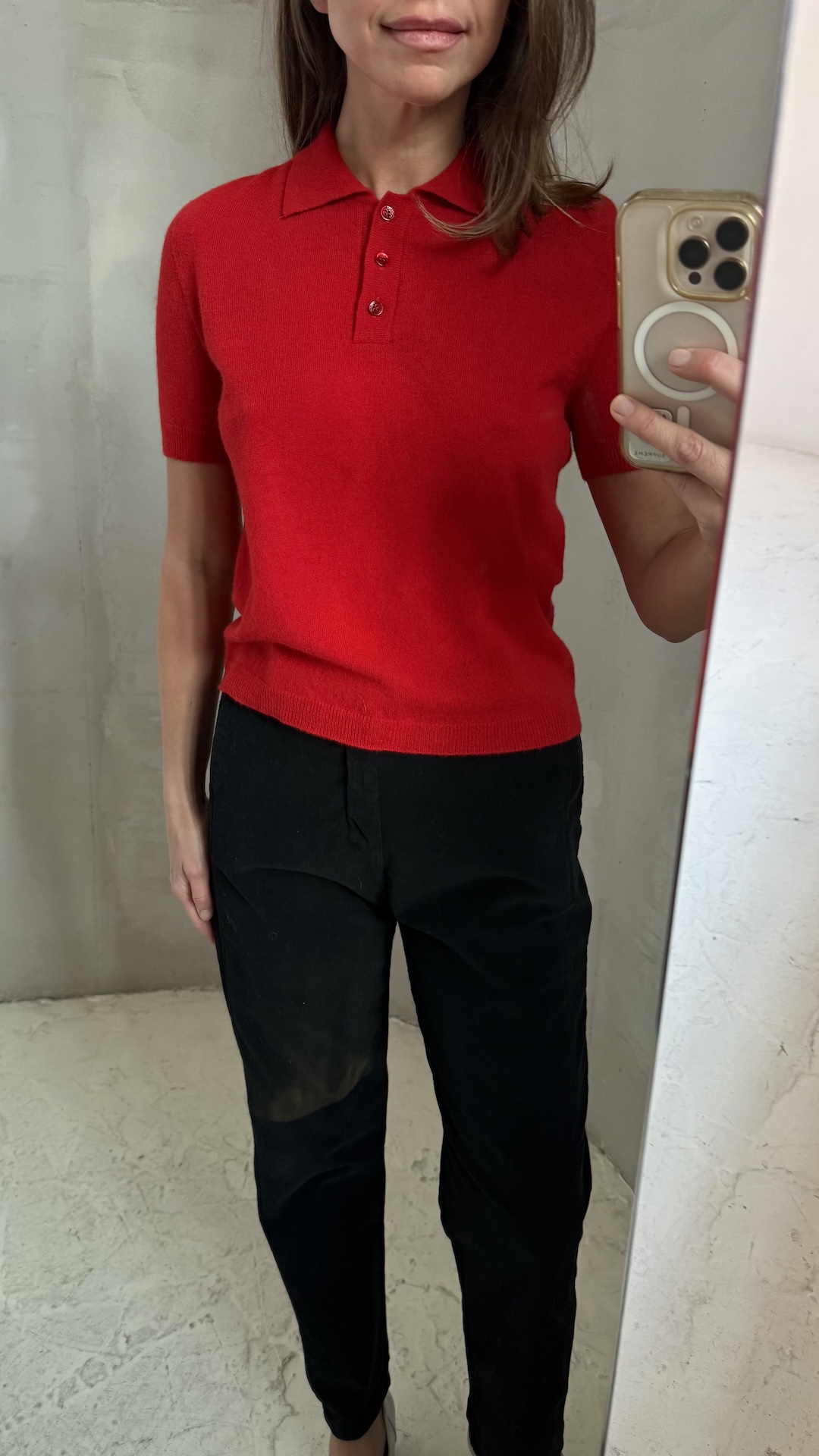 Поло из кашемира и шерсти PREMIUM QUALITY