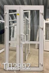 Дверь пластиковая входная Б/У 2280(в) x 1390(ш)