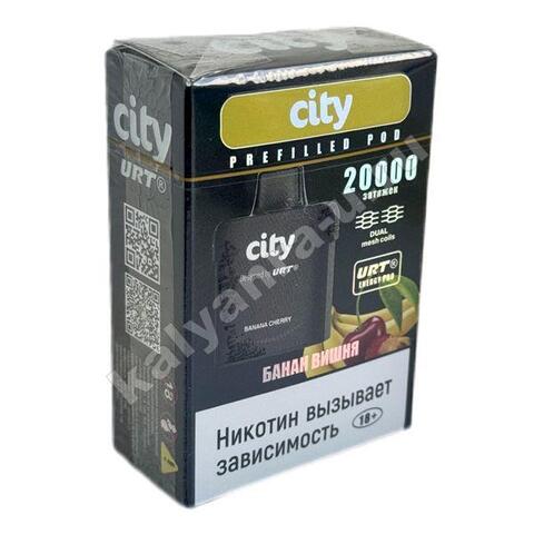 Картридж City Energy Pro URT - Банан Вишня 20000 затяжек