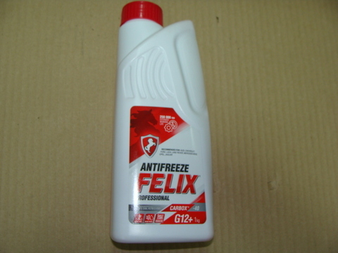 Антифриз (красный) Felix Carbox Professional G12+  1 кг (-40)