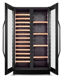 Винный шкаф CASO WineChef Duo 122 black