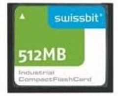 Карта памяти промышленная Swissbit 512MB Industrial Compact Flash, C-300L, SLC Flash, -40C ~ 85C