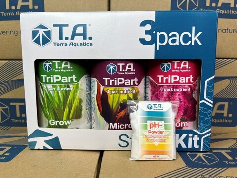 Комплект удобрений TA TriPart Set SW 0,5л для мягкой воды (GHE Flora Series)