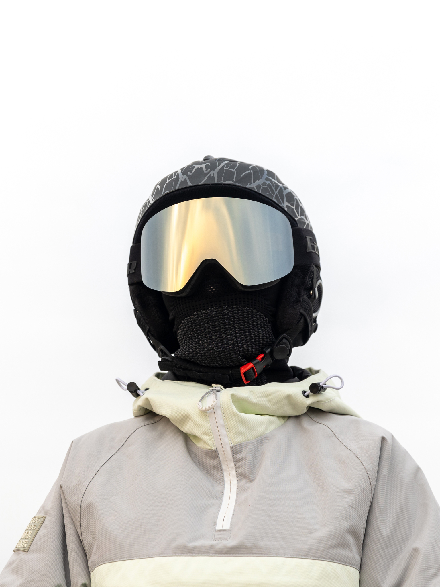 Маска горнолыжная EasyRider BLACK цвет серебристый