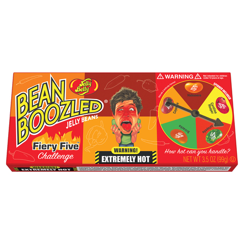 Jelly Belly Bean Boozled Flaming Five Джелли Белли Бин Бузлд острые вкусы 100 гр
