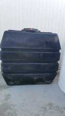 Ёмкость пластиковая пищевая АКПОЛ 1100 л. прямоугольная (138x70x138см;45кг;черный) - арт.555012.3