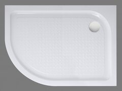 BelBagno TRAY-BB-RH-100/80-550-15-W-R Поддон акриловый, радиальный асиметричный фото