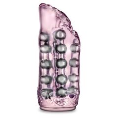 Розовый мастурбатор-вагина со стимулирующими бусинами Super Stroker - 