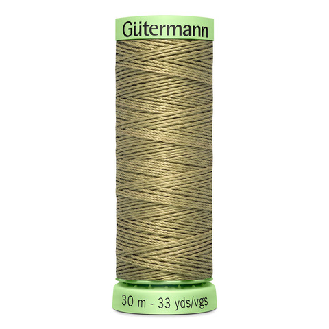 Нить Top Stitch 30/30 м для декоративной отстрочки, Gutermann, 258 умеренно-болотный