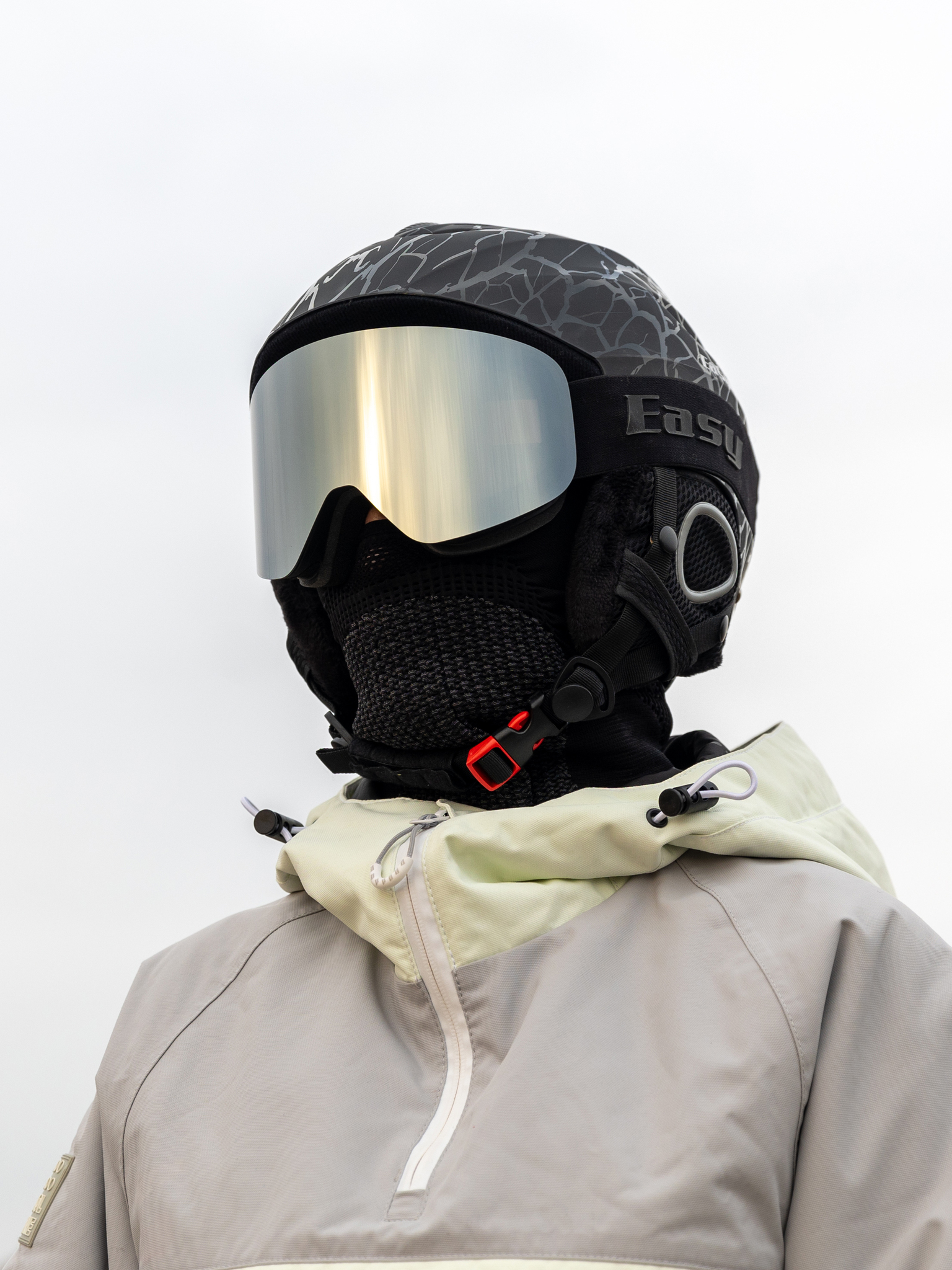 Маска горнолыжная EasyRider BLACK цвет серебристый - Маски горнолыжные | iRide shop фото 3