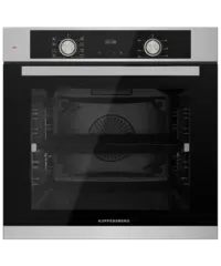 Духовой шкаф Kuppersberg HO 608 BX, электрический, встраиваемый, 80 литров, серебристый