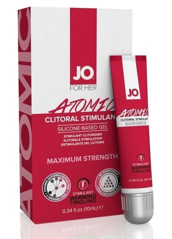 Возбуждающий гель для клитора мощного действия JO CLITORAL ATOMIC - 10 мл. - System JO JO Clitoral Gels JO40179