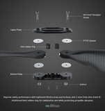 Пропеллер карбоновый FA 28.2x9.2 T-Motor складной (пара)