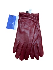 Перчатки.Женские.Кожаные.Люкс качества. Подклад: трикотаж-шерсть.5 шт в упаковке.