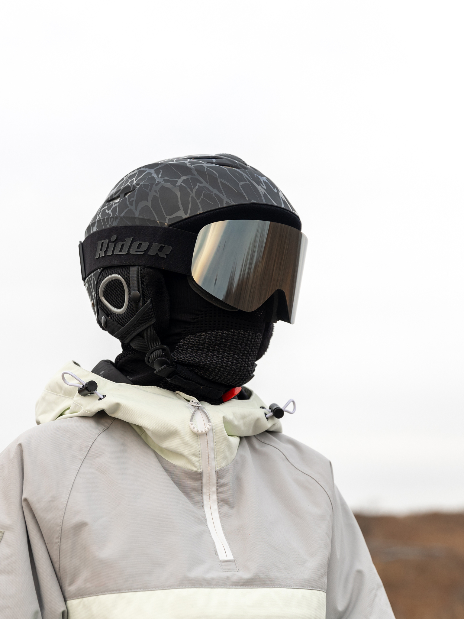 Маска горнолыжная EasyRider BLACK цвет серебристый - Маски горнолыжные | iRide shop фото 4