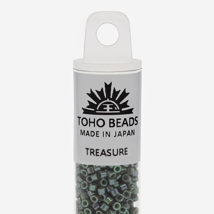 Японский бисер TOHO Treasure (№1628), непрозрачный глянцевый