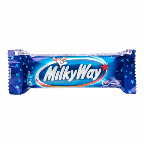 Батончик шоколадный MILKY WAY 26 гр ГЕРМАНИЯ