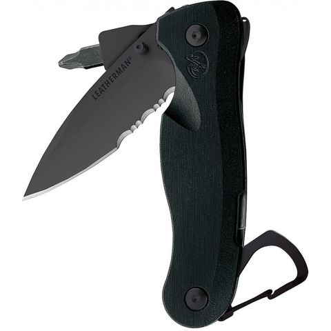 Нож складной Leatherman Crater с55Bx, 100 mm, 3 функции, Black (8604251N)