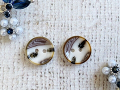 Пуговицы костюмные, d 1,5 см