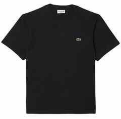 Теннисная футболка Lacoste Classic Fit Cotton Jersey T-shirt - black