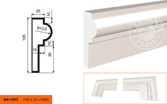 Молдинг MB-105/3