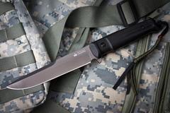 Тактический нож Alpha D2 Gray Titanium